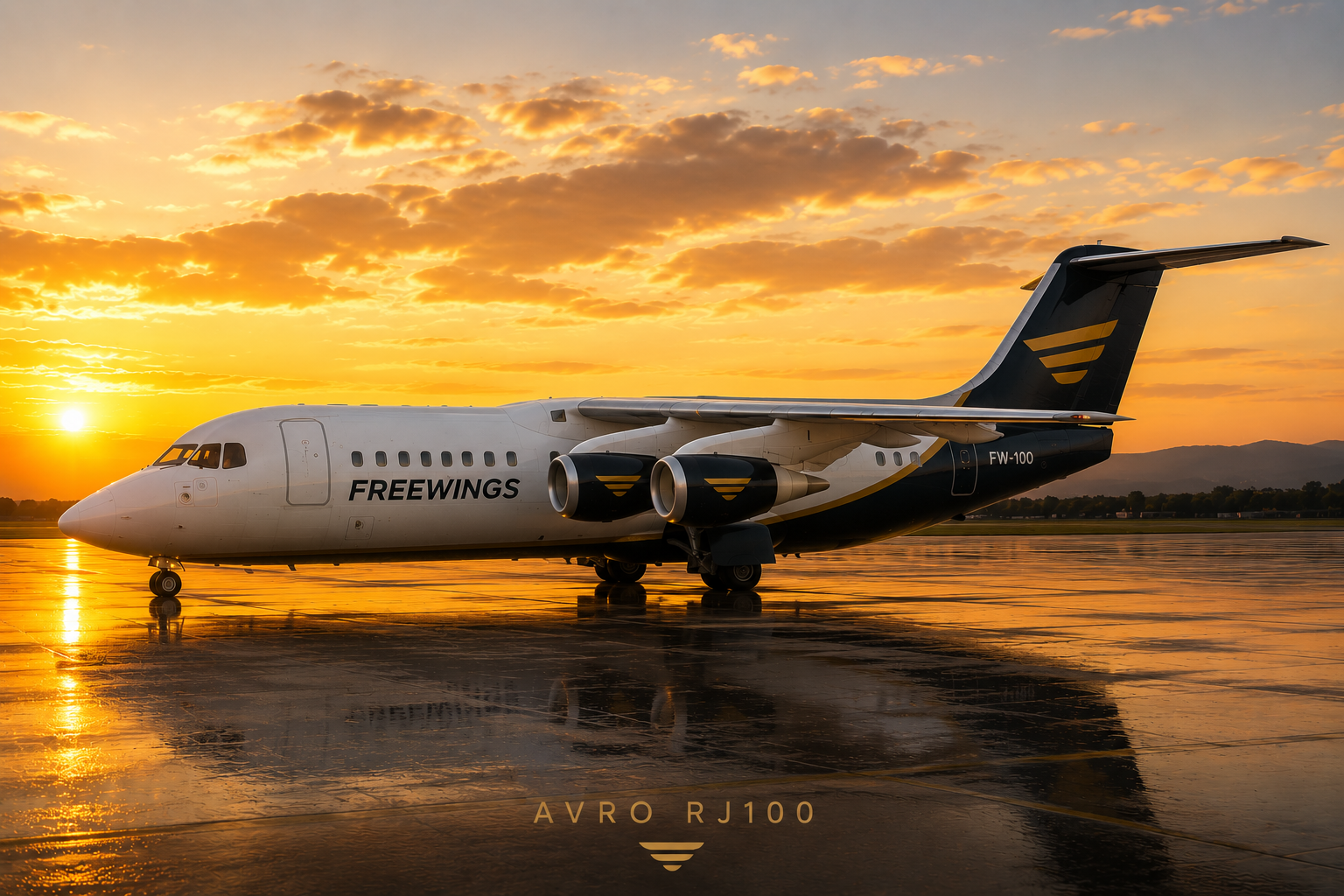 British Aerospace Avro RJ100
